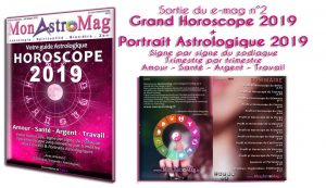 Sortie du Grand Horoscope 2019 & Guide astrologique