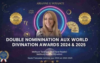 Arianne G : Voyante Française Nominée Aux World Divination Awards 2024 & 2025