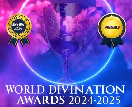 Arianne G Voyance nominée World Divination Awards 2024 et 2025 : Excellence française reconnue